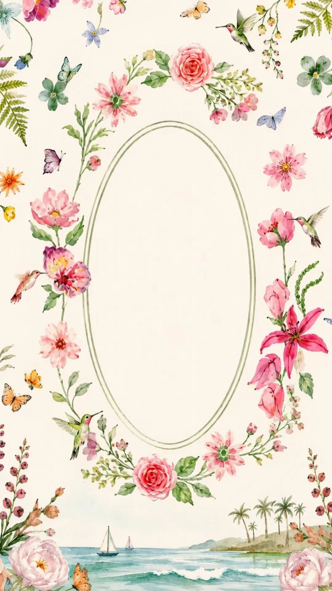 Digitale Dankeskarte nach der Hochzeit – Design Aquarelle